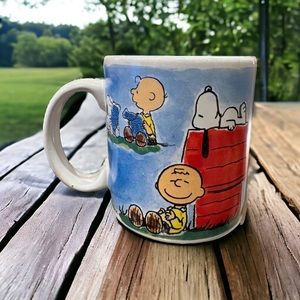 Rare Vintage Applause Peanuts Gang Dancing Snoopy & Charlie Brown 36215